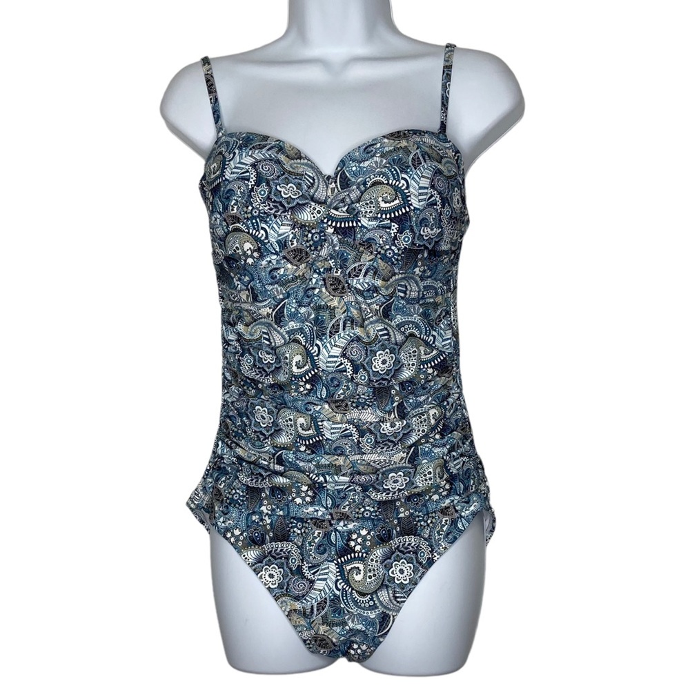 Relleciga One Piece Floral Swimsuit NWT